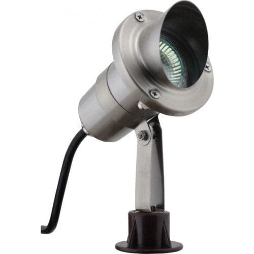 Orbit SS111 12V Stainless Steel Directional Bullet Landscape Light with Hood - Sonic Electric