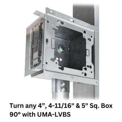 Orbit UMA-LVBS Universal Mounting Adapter with Snap-off Back Support (25 Pack) - Sonic Electric