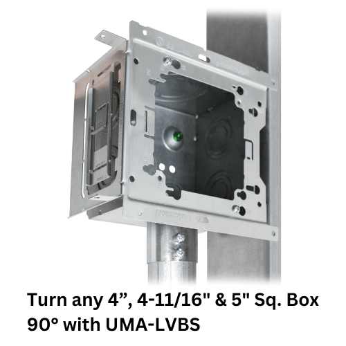 Orbit Rotation Adapter Kit Orbit UMA-LVBS Universal Mounting Adapter with Snap-off Back Support
