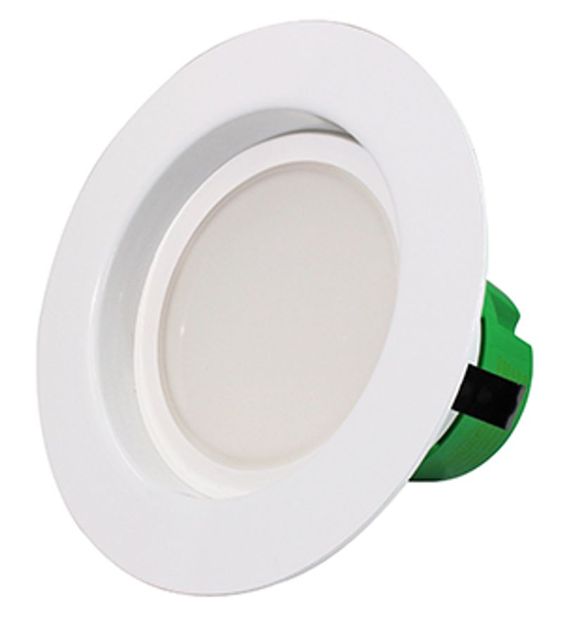 Westgate RDL4-27K-WP 4" LED Recessed Downlight with Smooth Trim Residential Lighting - White