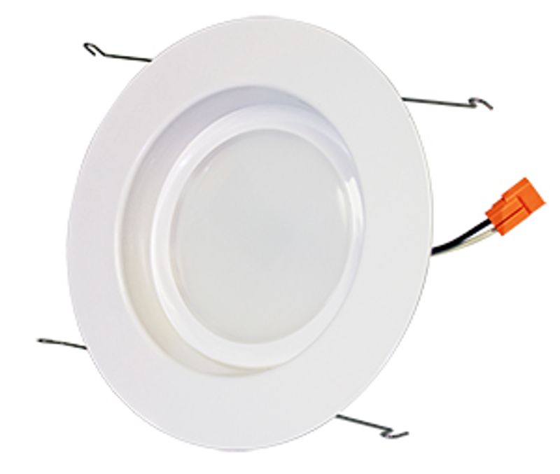 Westgate RDL6-50K-WP 6" LED Recessed Downlight with Smooth Trim Residential Lighting - White