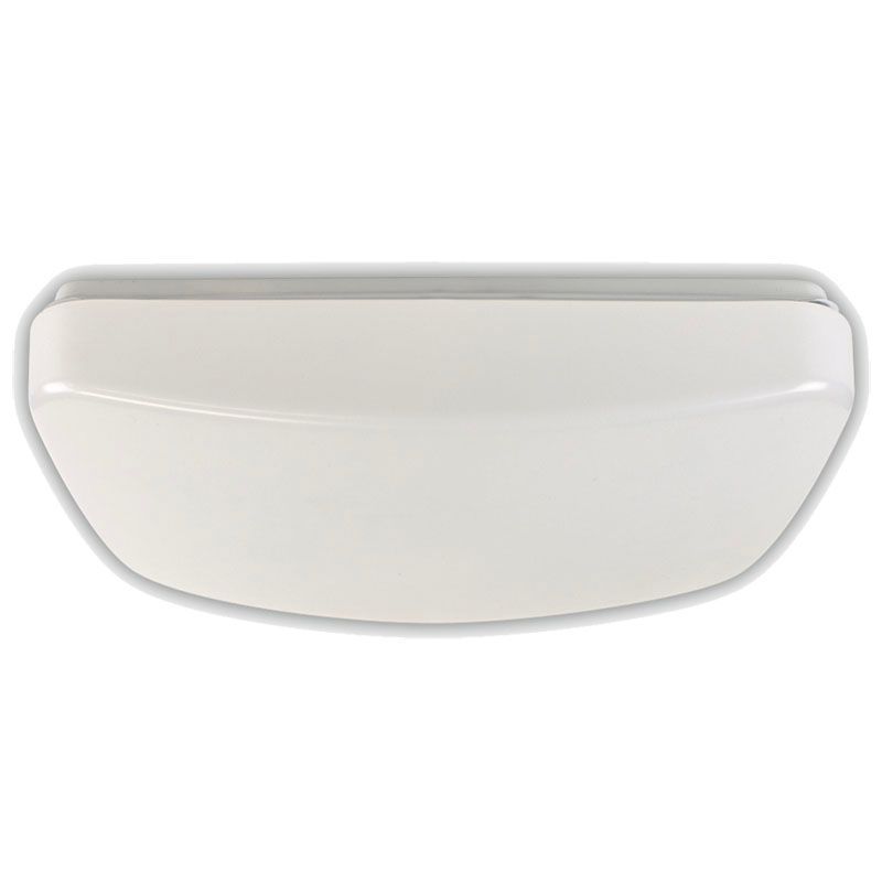 Westgate FCS-14-18W-40K 14" Square LED Flush-mount Cloud Fixture Residential Lighting - White