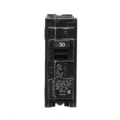 Siemens Q130 30-Amp 1-Pole Type QP Circuit Breaker - Sonic Electric