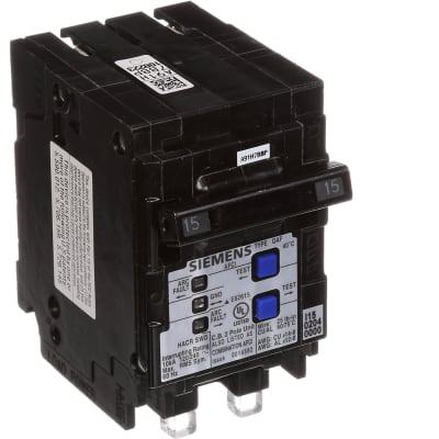 Siemens Q215AFC 15-Amp 2-Pole AFCI Combination Circuit Breaker - Sonic Electric