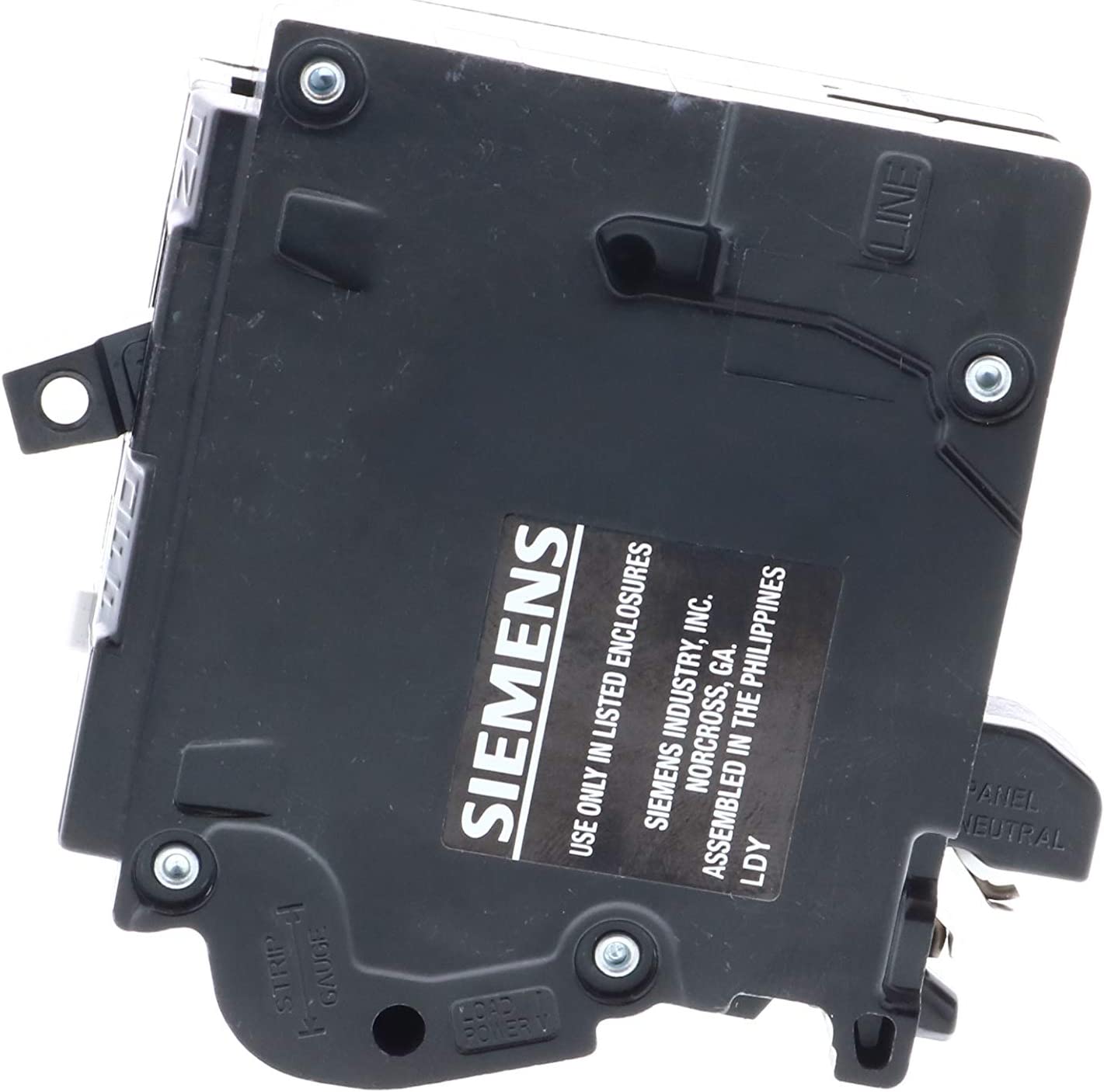 Siemens QF120AN 20 Amp 1-Pole GFCI Plug-On Neutral Circuit Breaker - Sonic Electric