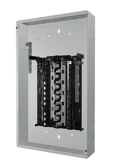 SN Series 125 Amp 24-Space24-Circuit Indoor Main Lug Plug-On Neutral Load Center - Sonic Electric