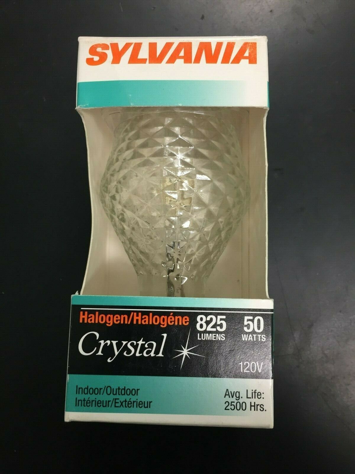 Sylvania Halogen Crystal Capyslite Decorative MB19 Light Bulb - 50W - Sonic Electric