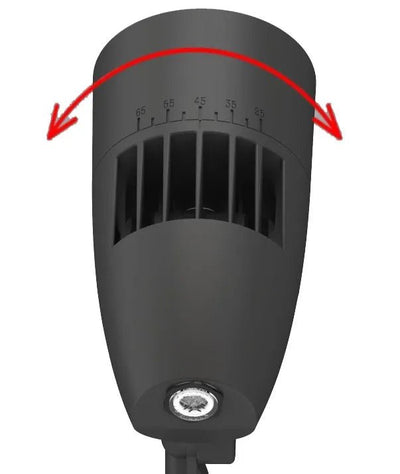 Westgate 120V 5W-30W Bullet Flood Lights with Integrated Photocell and 3CCT Switch - Multiple Finishes - Sonic Electric