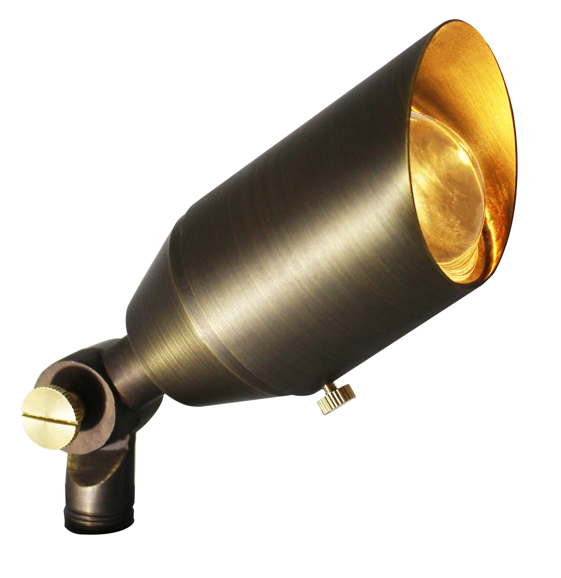 Westgate 12V 5W COB LED Directional Light - Solid Cast Brass - Sonic Electric