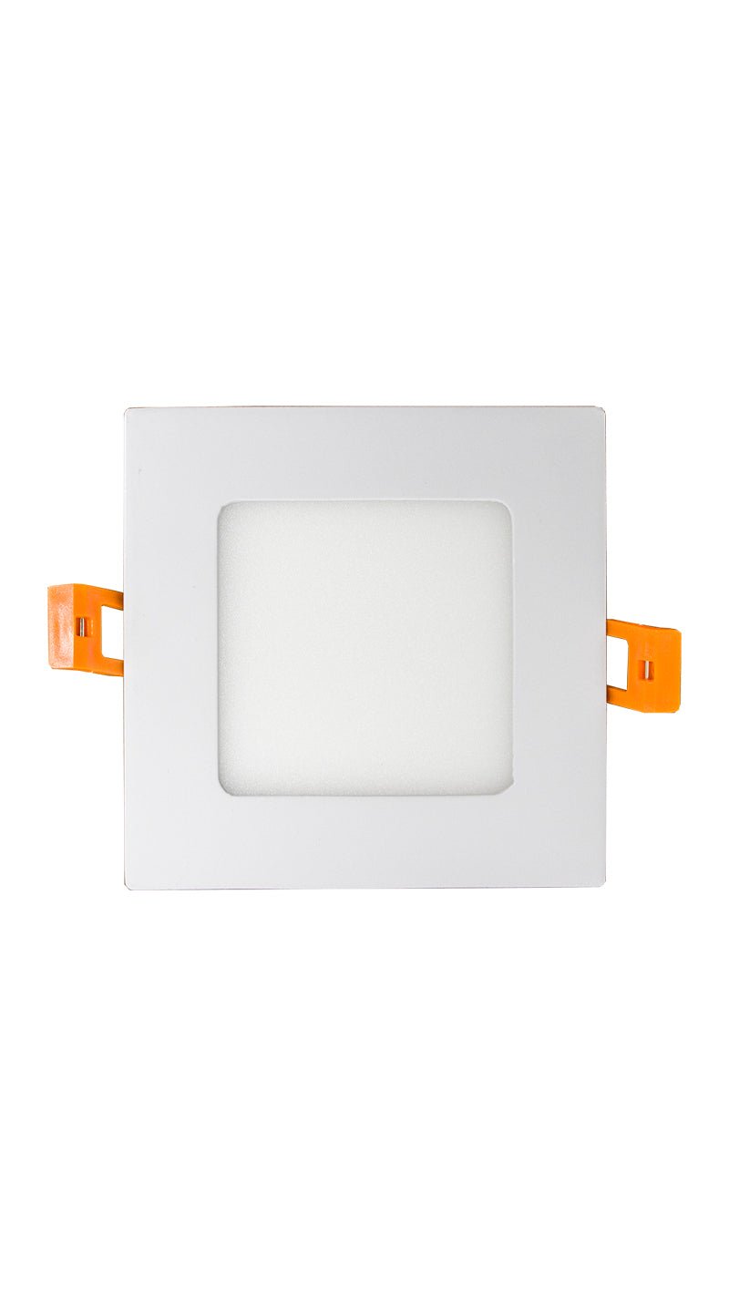 Westgate 15W 6" LED Square Ultra Slim Round-Back Recessed Lights - Sonic Electric