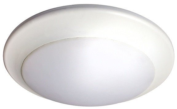 Westgate 15W 6" Round Disc Downlight LED Trim MULTI-COLOR 120V - White, UL Listed - Sonic Electric