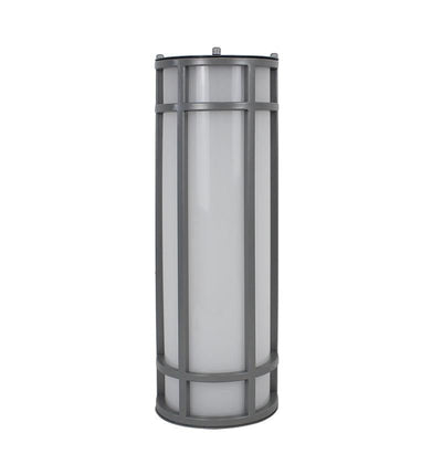 Westgate 20W 18" Outdoor Sconce Light, Bronze or Silver - Sonic Electric
