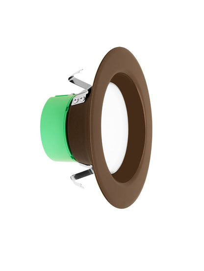 Westgate 4" 10W Smooth LED Recessed Trim - Multiple Finishes - Sonic Electric