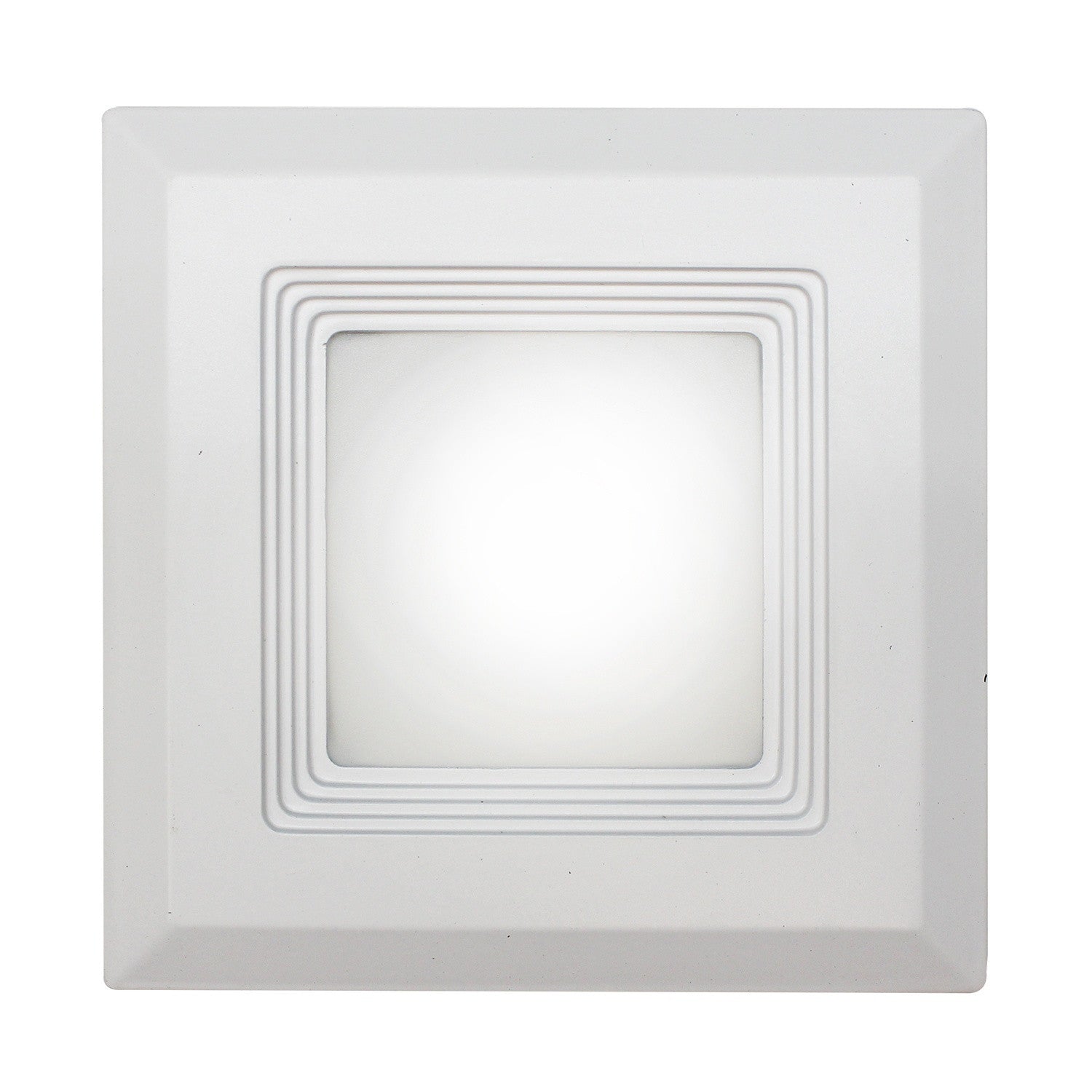Westgate 4" Baffle Square Downlight LED Trim 5CCT- White, UL Listed - Sonic Electric
