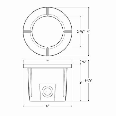 Westgate 6W Integrated Aluminum LED Well Light - Sonic Electric