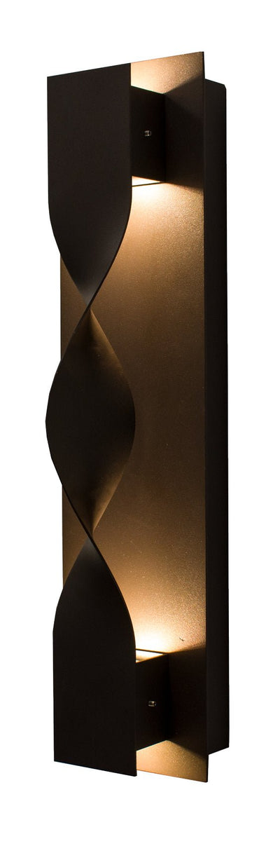 Westgate Crush LED Wall Scone 10W,20W, Bronze,Silver