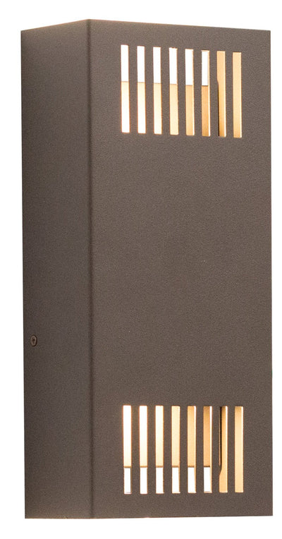 Westgate Grille LED Wall Scone 15W, Bronze,Silver