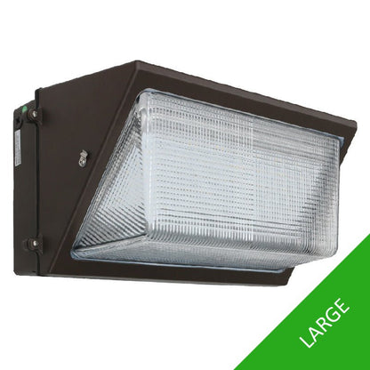 Westgate Multi-Wattage CCT Adjustable Non-Cutoff LED Wall Pack - Dark Bronze, UL Listed - Sonic Electric