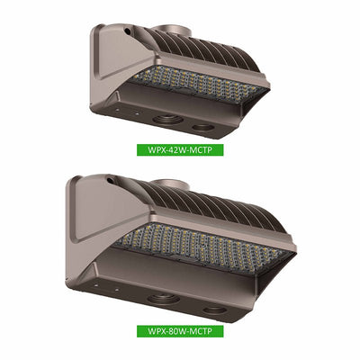 Westgate X-Gen 20-80W High Power & 3CCT Adjustable Cutoff Wall Pack - Sonic Electric