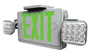 Westgate XT-CL-GW-EM-SALIDA Combination Led Exit Sign & Led Emergency 120~277V - Sonic Electric