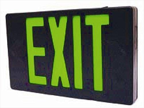 Westgate XT-GB-EM Black Housing Led Exit Sign 120~277V - Sonic Electric