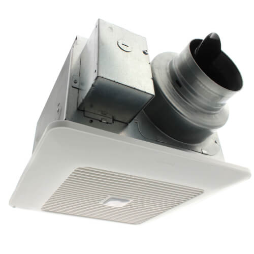 WhisperSense FV-0511VQC1 DC 50/80/110 CFM Ceiling Mounted Fan w/ Dual Motion & Humidity Sensor - Sonic Electric